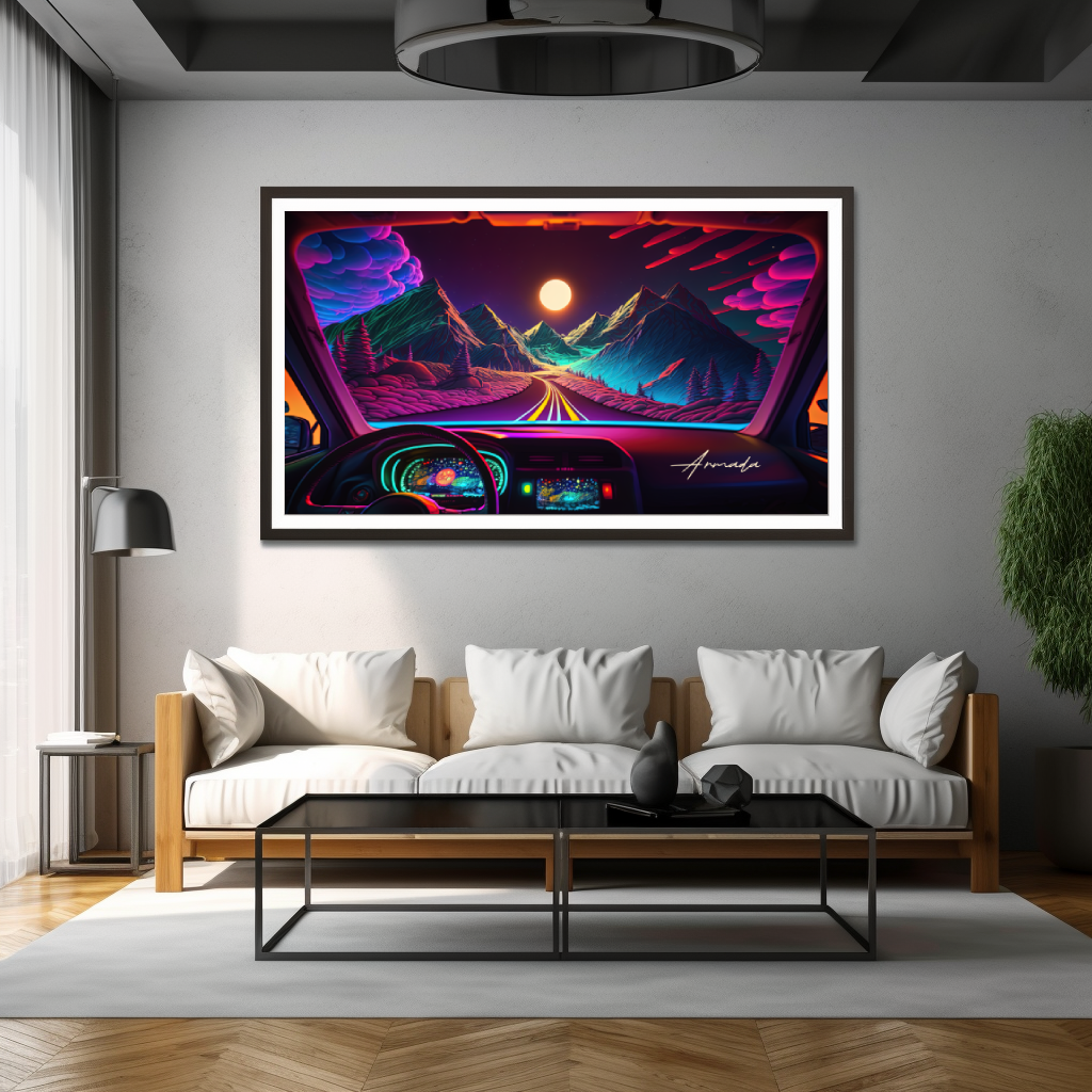Mystic Mile - Horizontal Matte Poster
