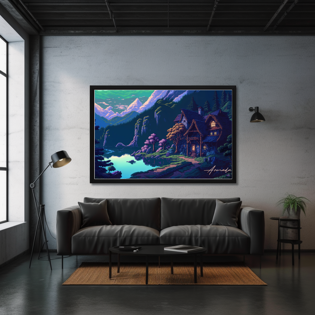 Dreamstone Cottage - Horizontal Matte Poster