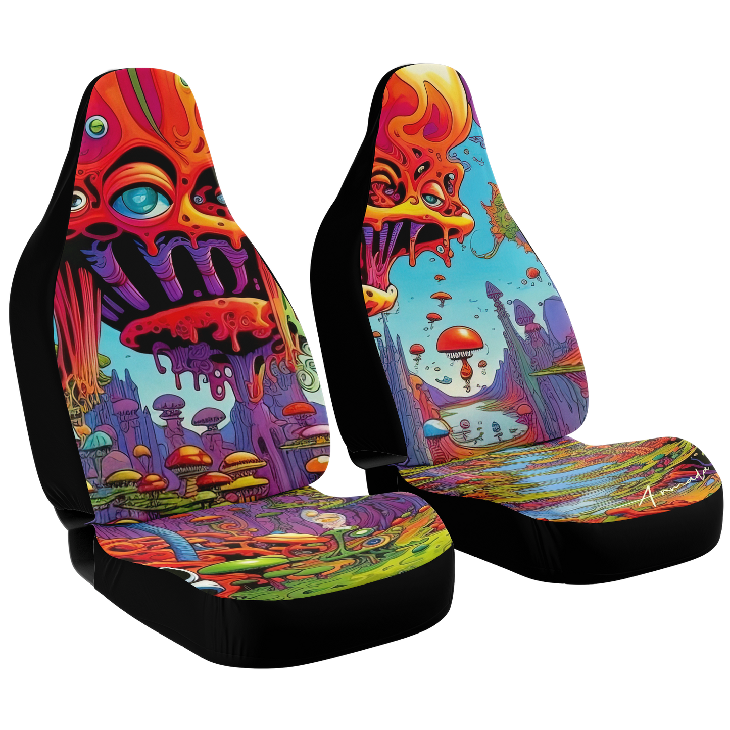 Psykeldrax - Car Seat Cover