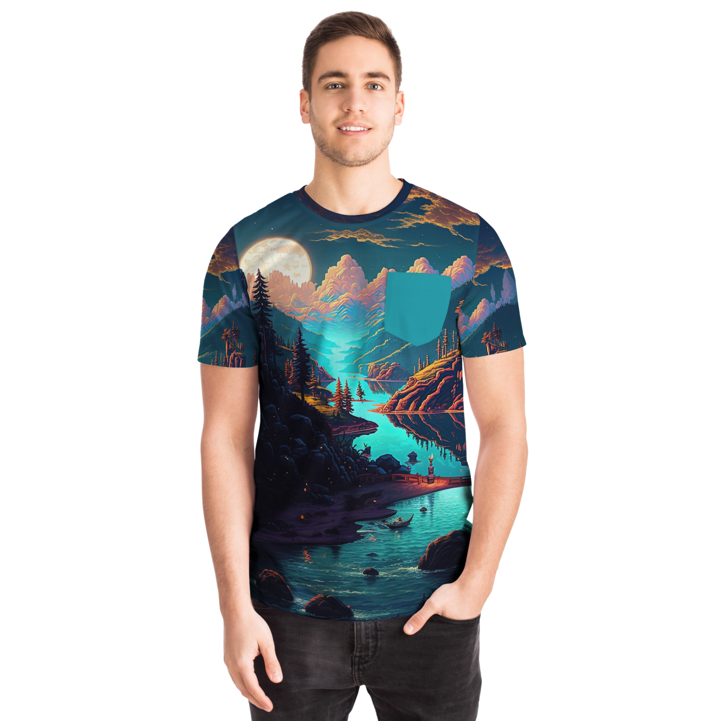 Shadowfang Cove - AOP Pocket T-shirt