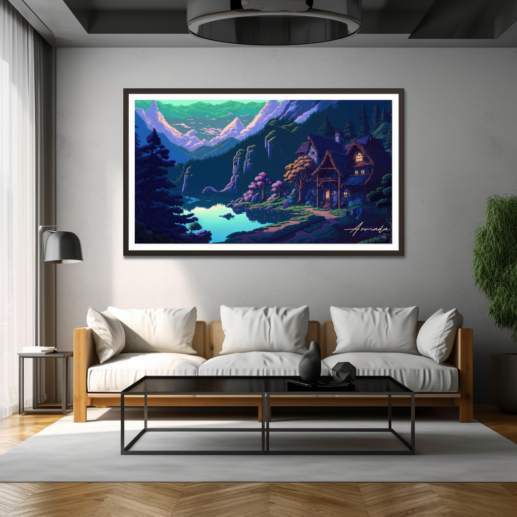 Dreamstone Cottage - Horizontal Matte Poster