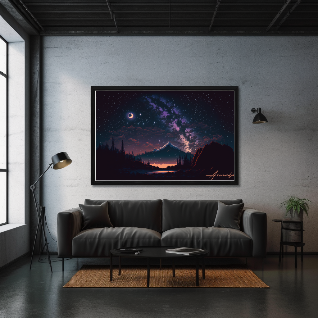 Cosmic Summit - Horizontal Matte Poster