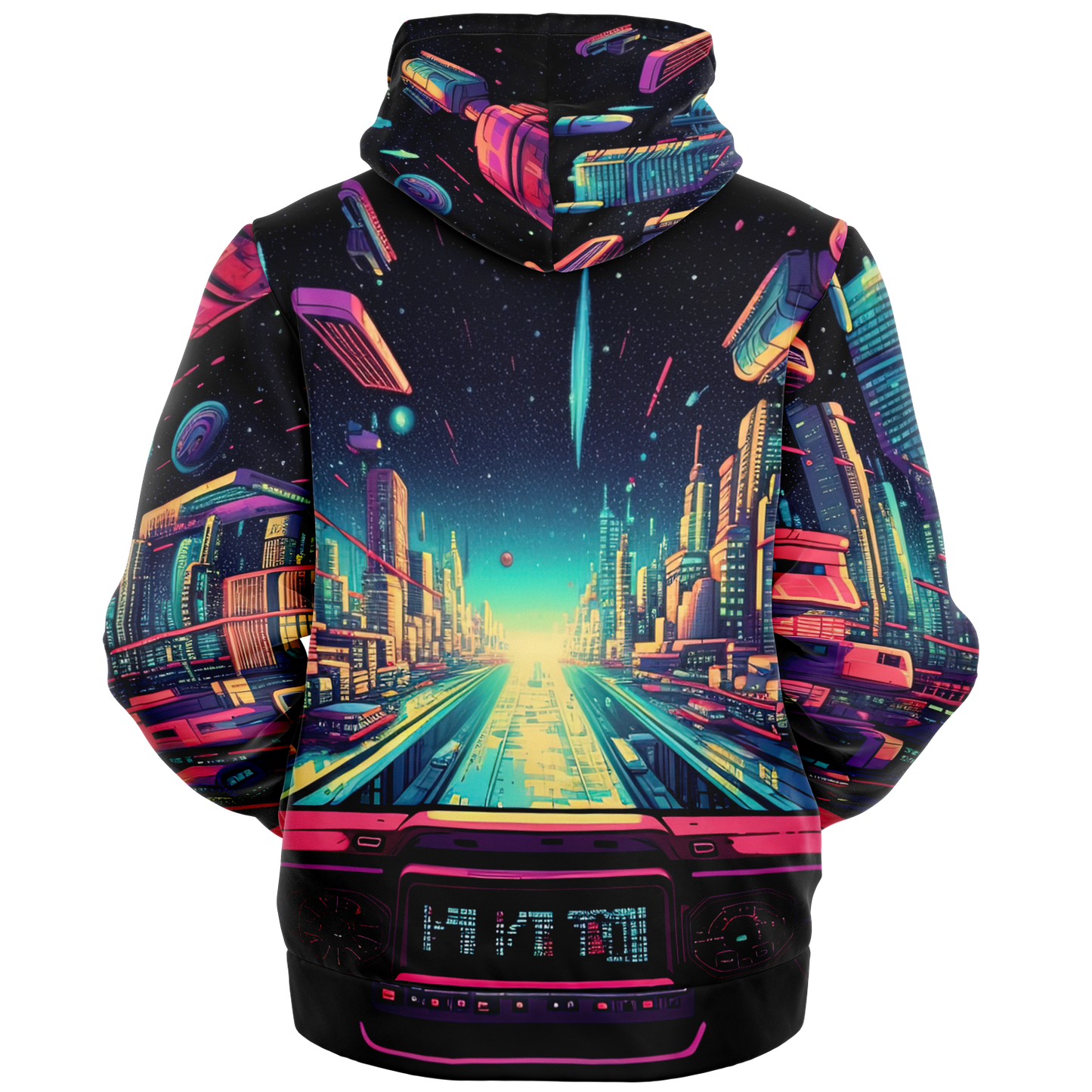 The Hyperlapse - Microfleece Ziphoodie