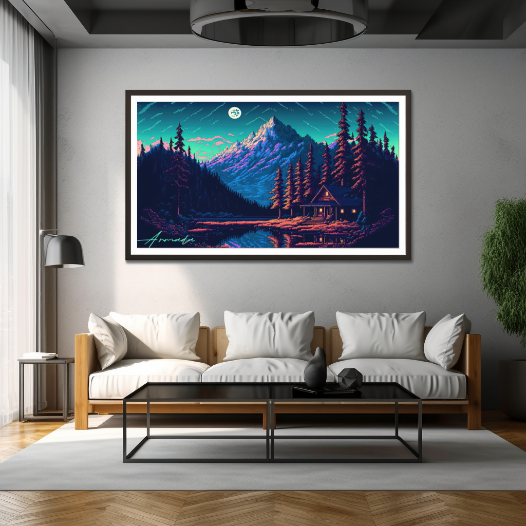 Echo Lake - Horizontal Matte Poster