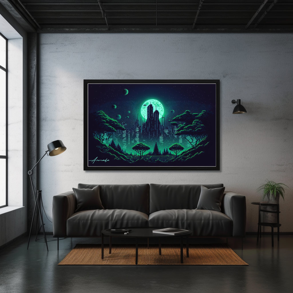 Emerald City - Horizontal Matte Poster