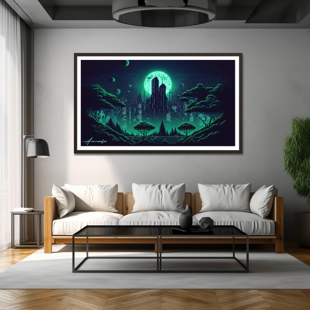 Emerald City - Horizontal Matte Poster