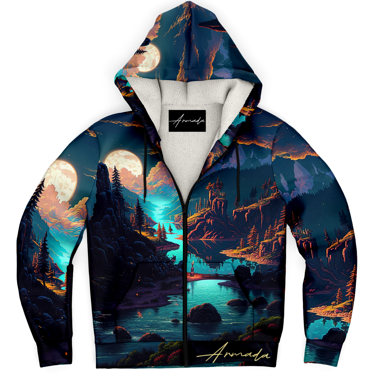 Shadowfang Cove - Microfleece Ziphoodie