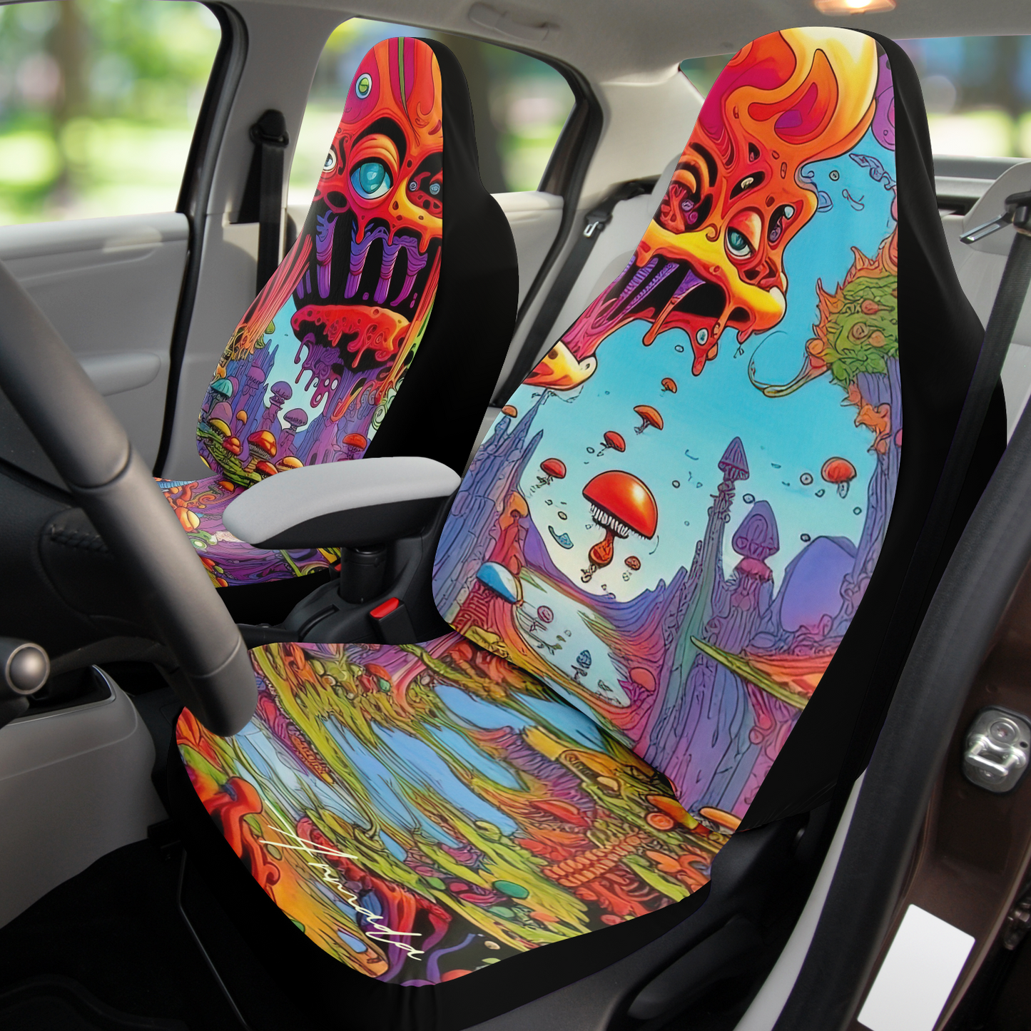 Psykeldrax - Car Seat Cover