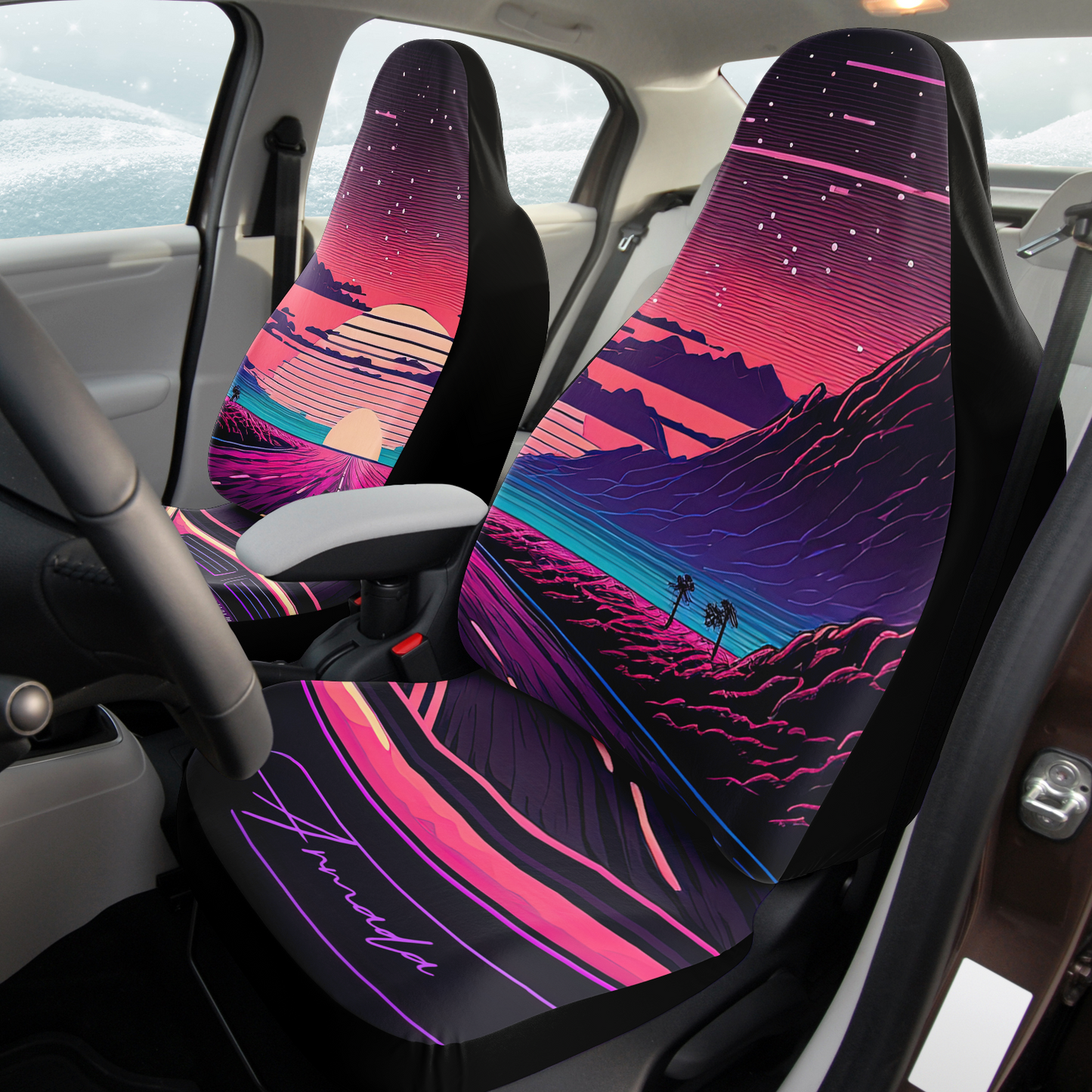 Night Rider - Car Seat Cover