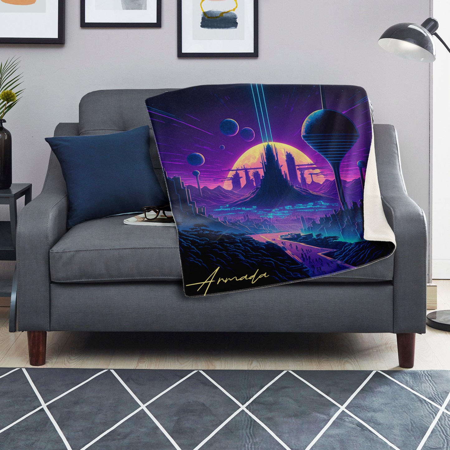 Cybernetica Prime - Premium Microfleece Blanket
