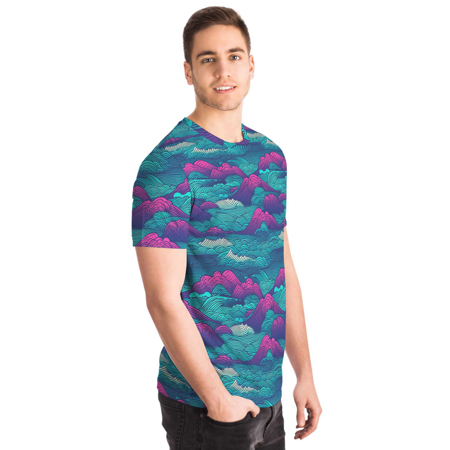 Vaporwaves - AOP T-Shirt