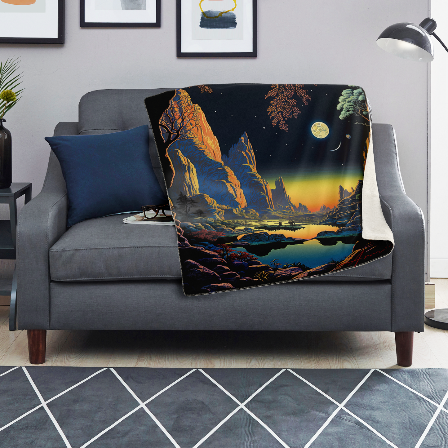 Nivara - Premium Microfleece Blanket