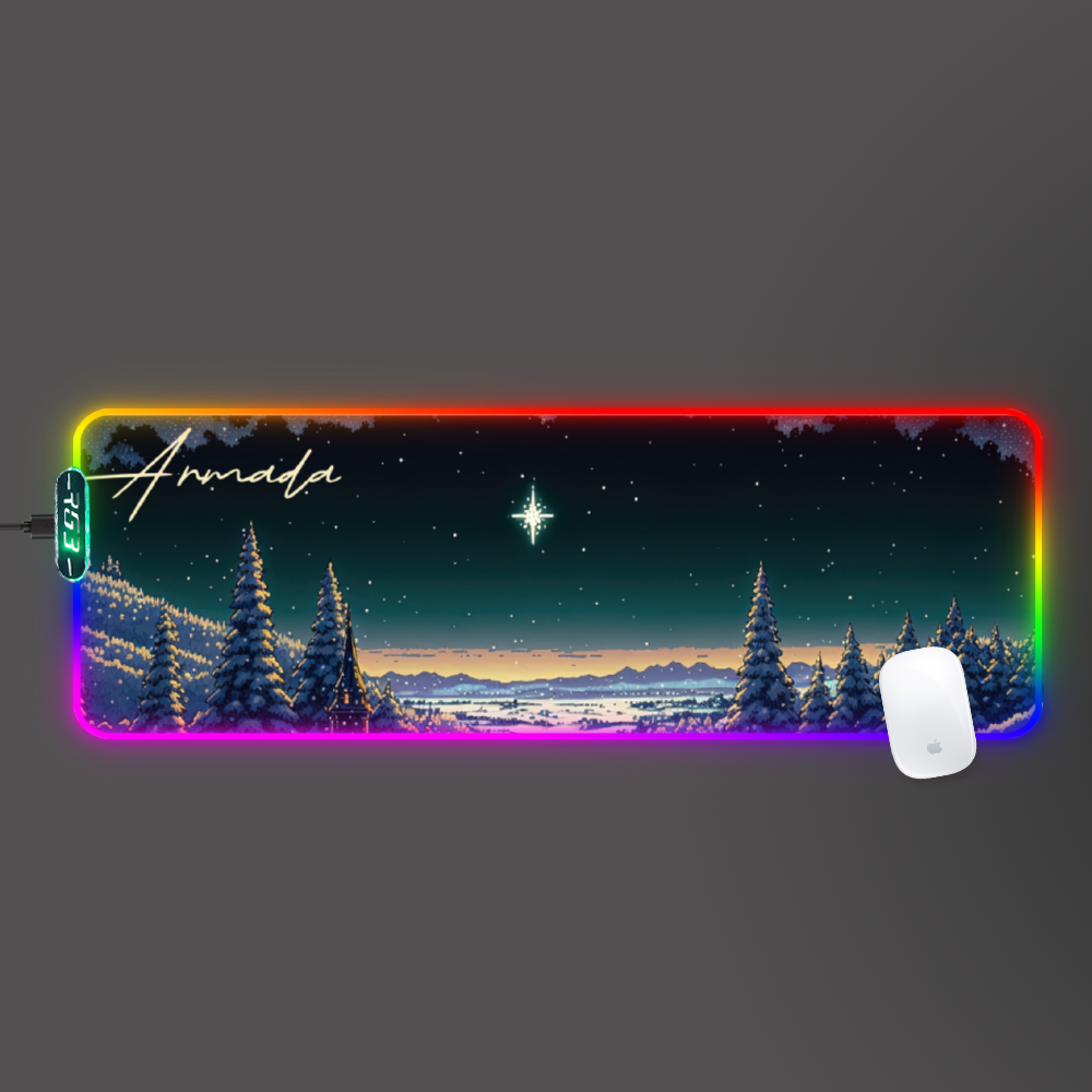 The Settlers - Water Proof Rubber Anti-Slip LED Gaming Mouse Pad