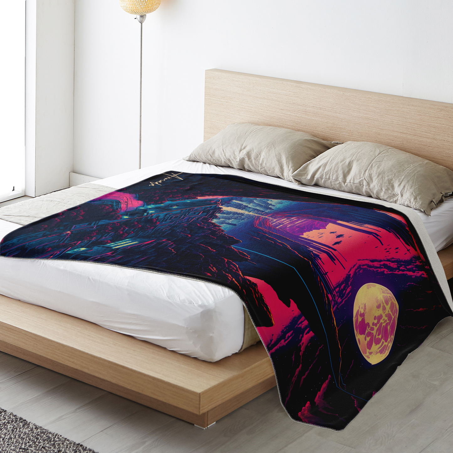 Xenomaze - Premium Microfleece Blanket