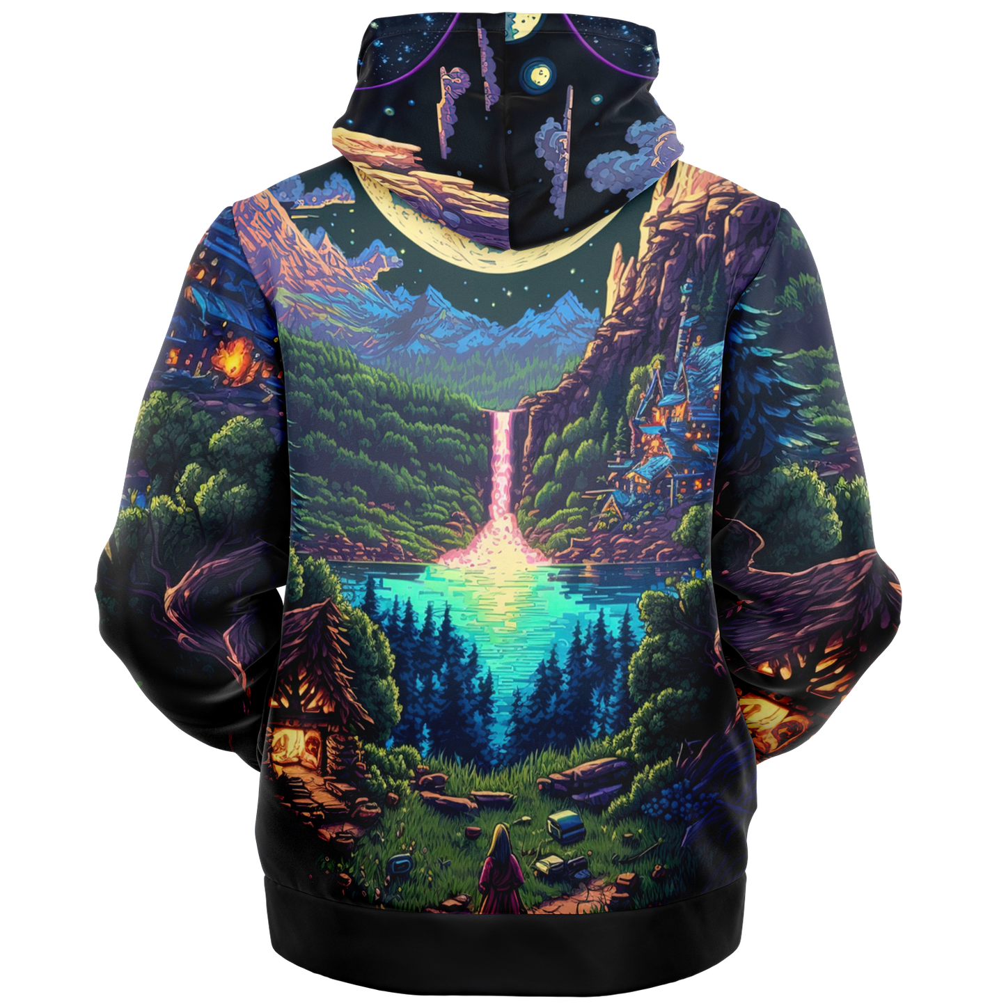 Mystical Grotto - Microfleece Ziphoodie