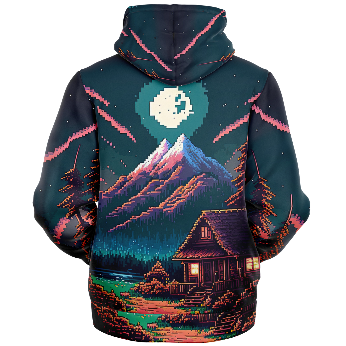 Winterwood Lodge - Microfleece Ziphoodie