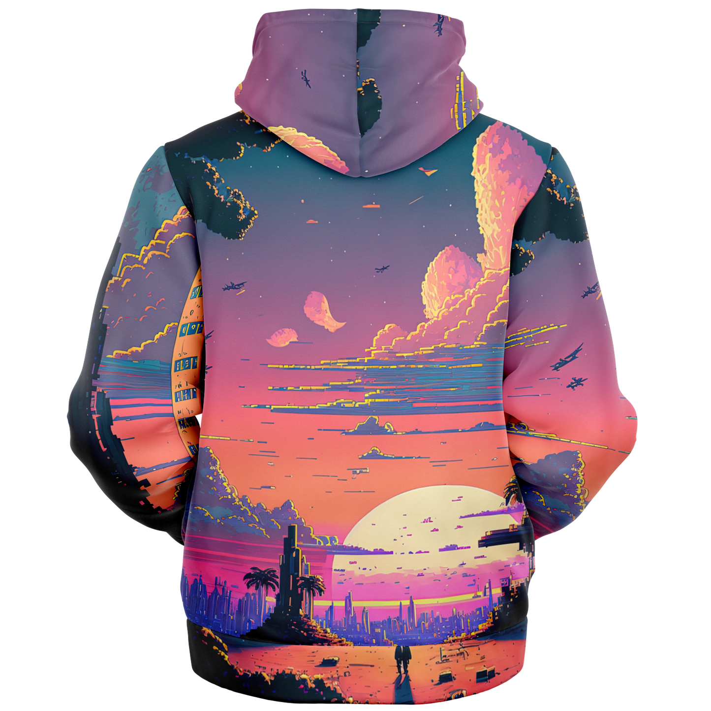 Sky Street - Microfleece Ziphoodie