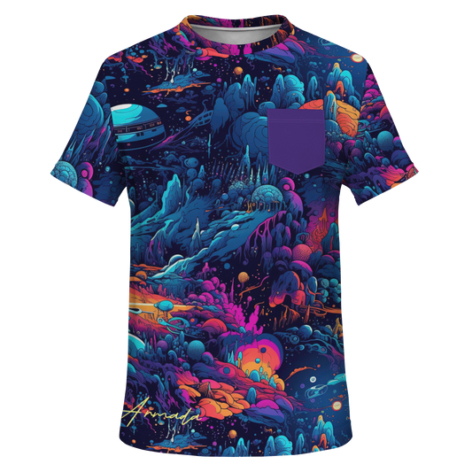 Abraxis - AOP Pocket T-shirt