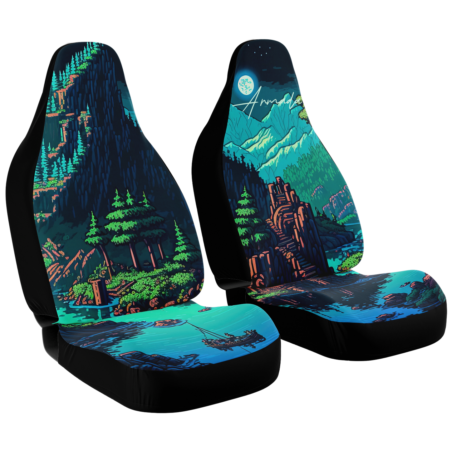 Twilight Lake - Car Seat Cover