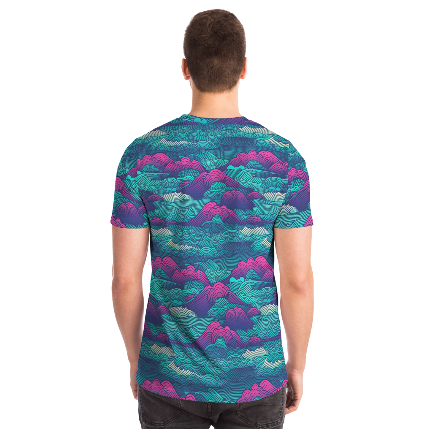 Vaporwaves - AOP T-Shirt