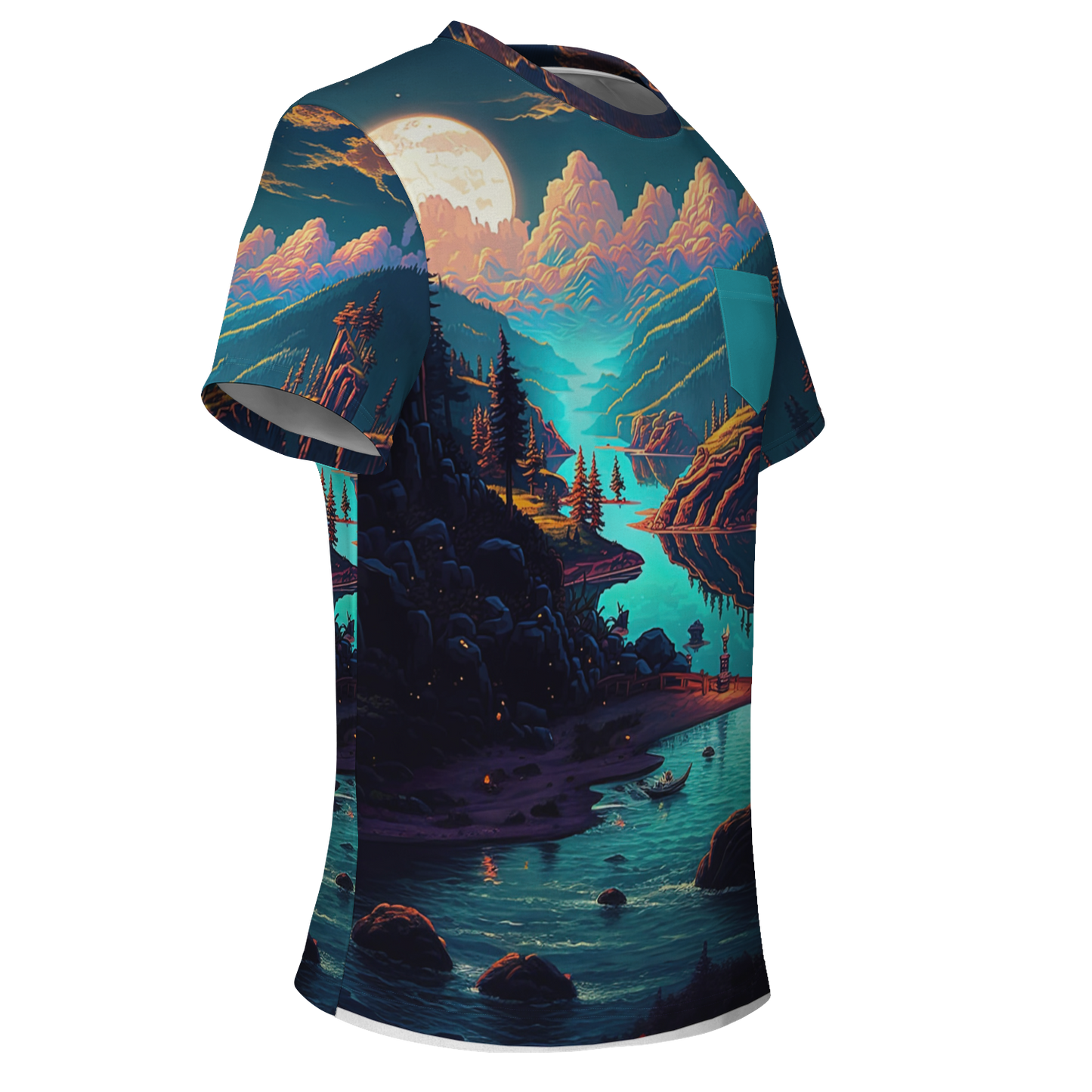 Shadowfang Cove - AOP Pocket T-shirt