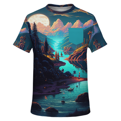 Shadowfang Cove - AOP Pocket T-shirt