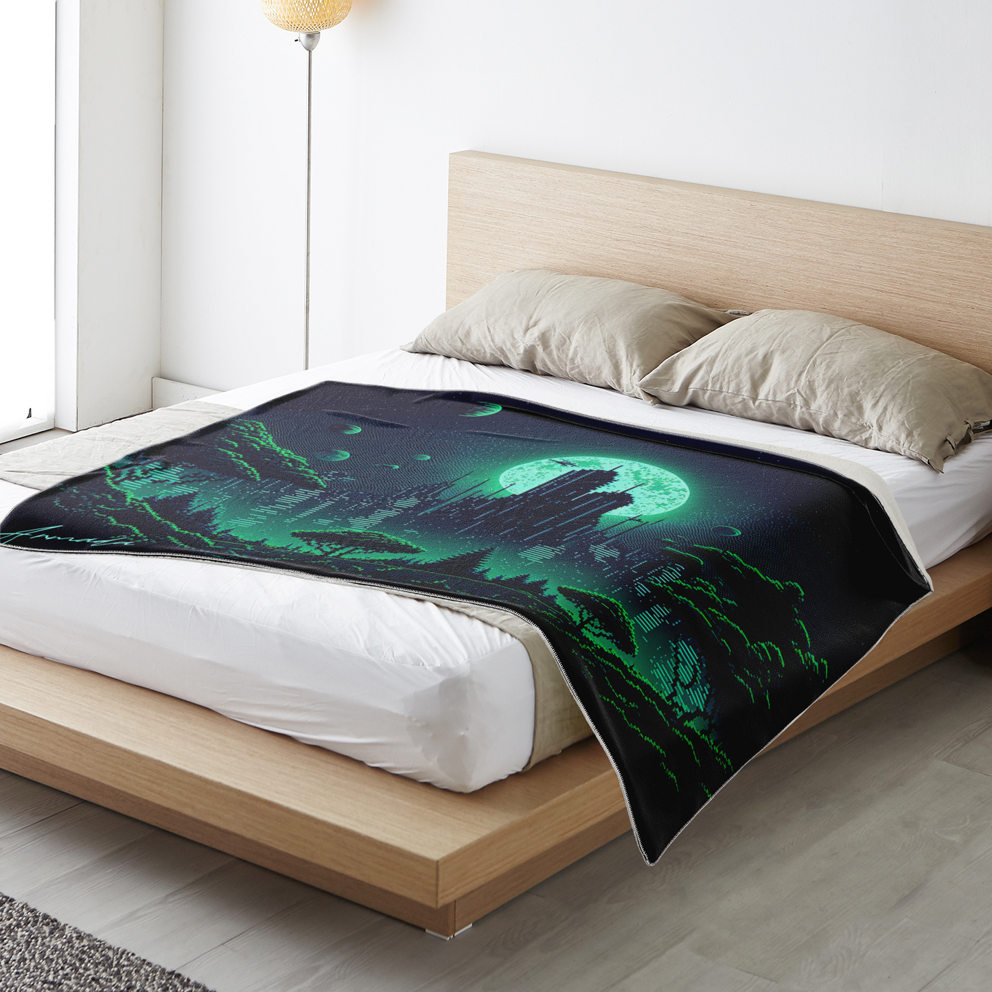 Emerald City - Premium Microfleece Blanket
