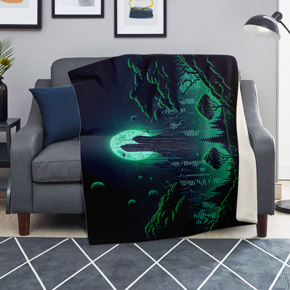 Emerald City - Premium Microfleece Blanket