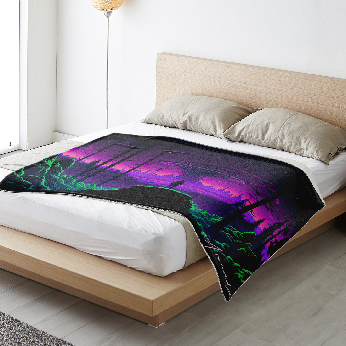 The Quest for Niraxus - Premium Microfleece Blanket