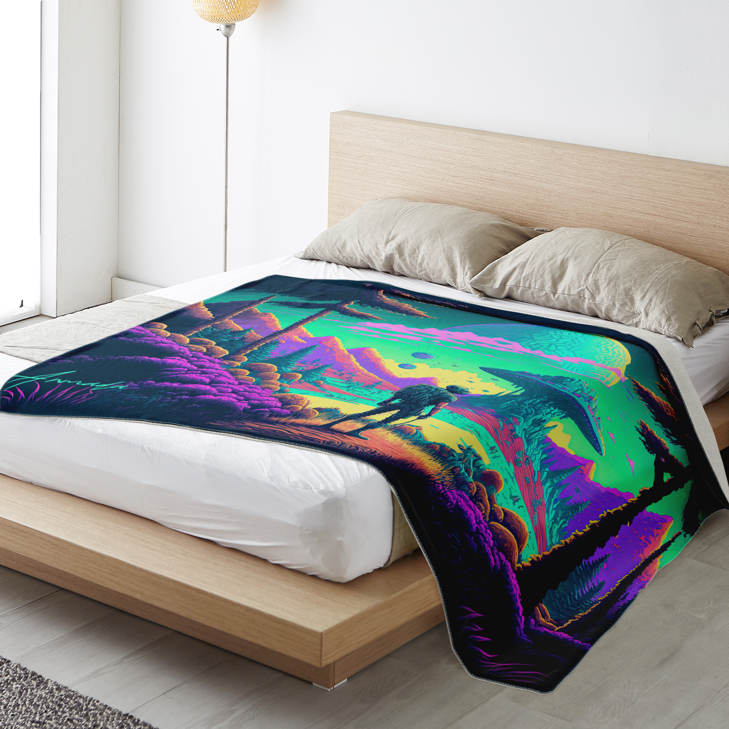 Elysian Fields - Premium Microfleece Blanket