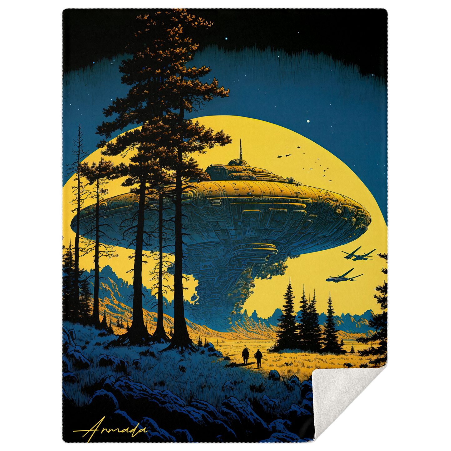Alien Architecture - Premium Microfleece Blanket
