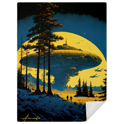Alien Architecture - Premium Microfleece Blanket