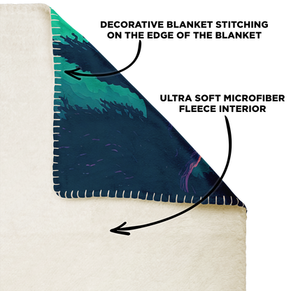 Elysian Fields - Premium Microfleece Blanket