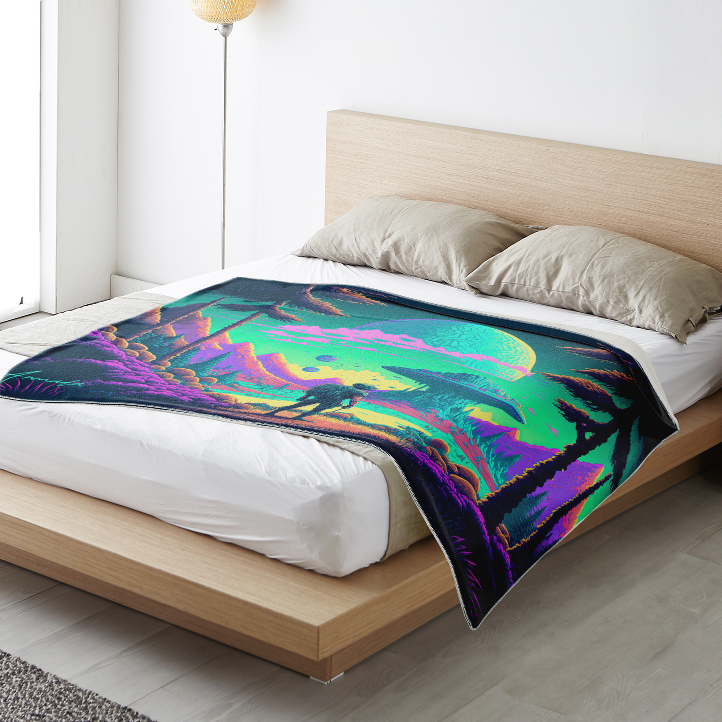 Elysian Fields - Premium Microfleece Blanket