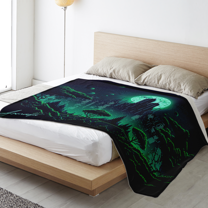 Emerald City - Premium Microfleece Blanket