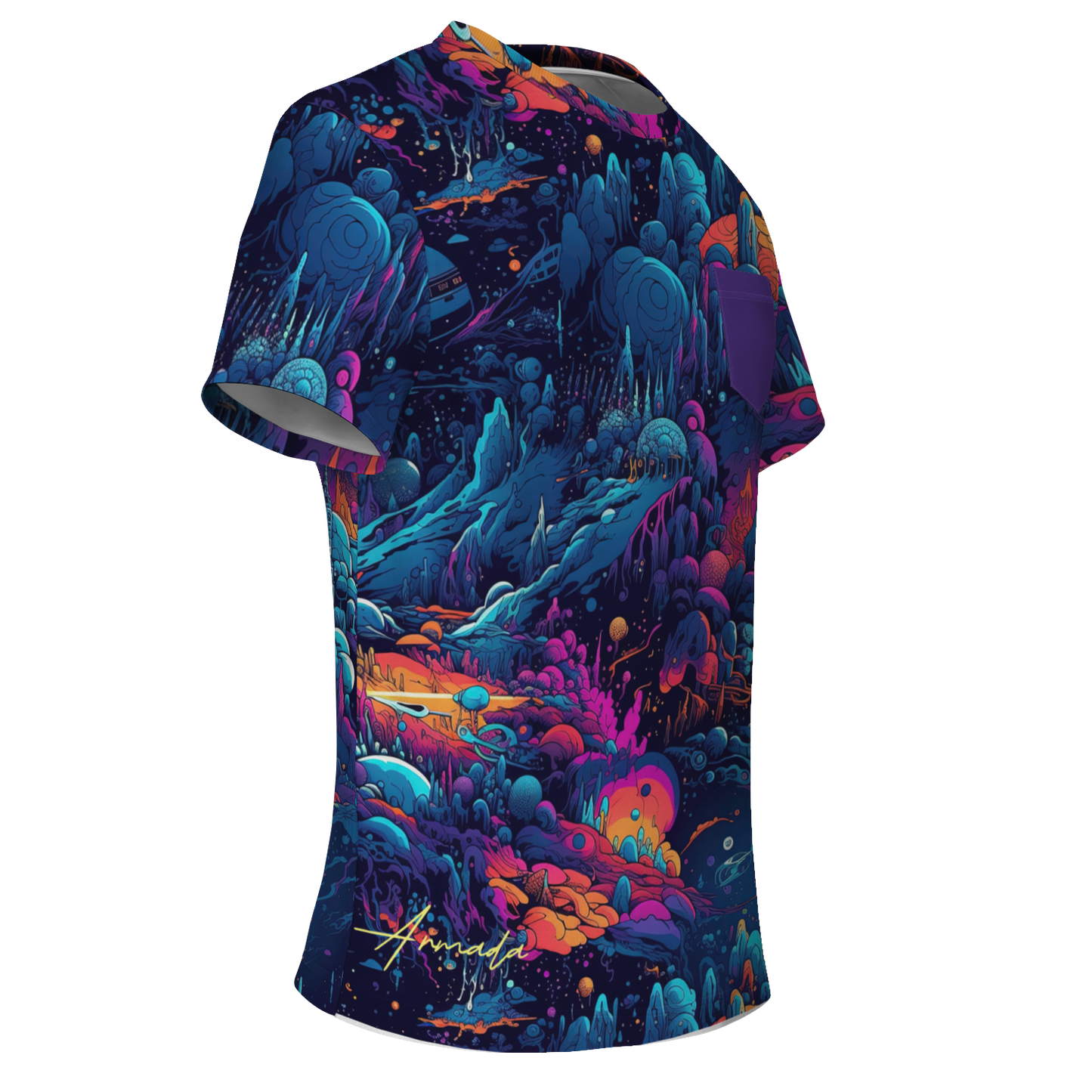 Abraxis - AOP Pocket T-shirt