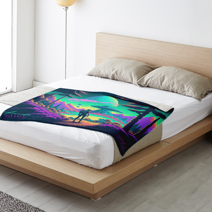 Elysian Fields - Premium Microfleece Blanket