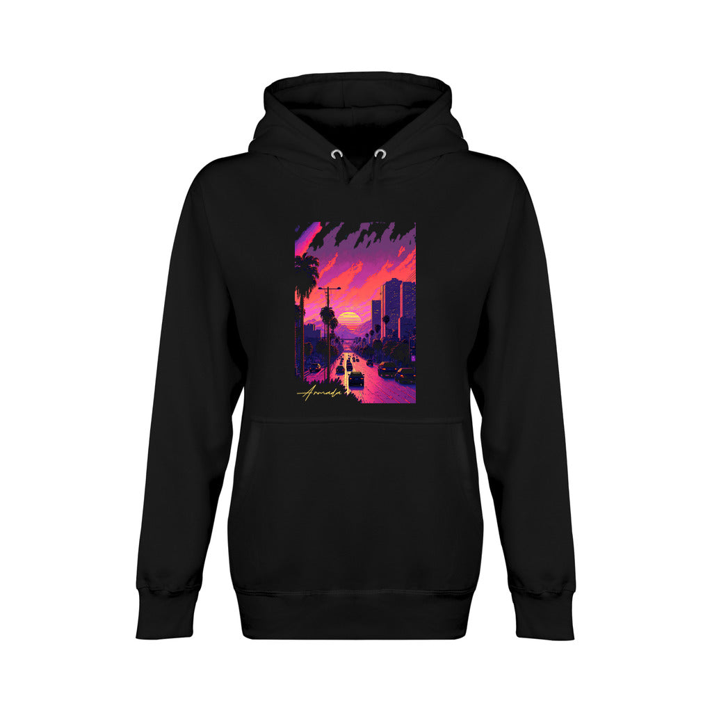 Sunset Boulevard Lane 7 Premium Pullover Hoodie The Armada Project