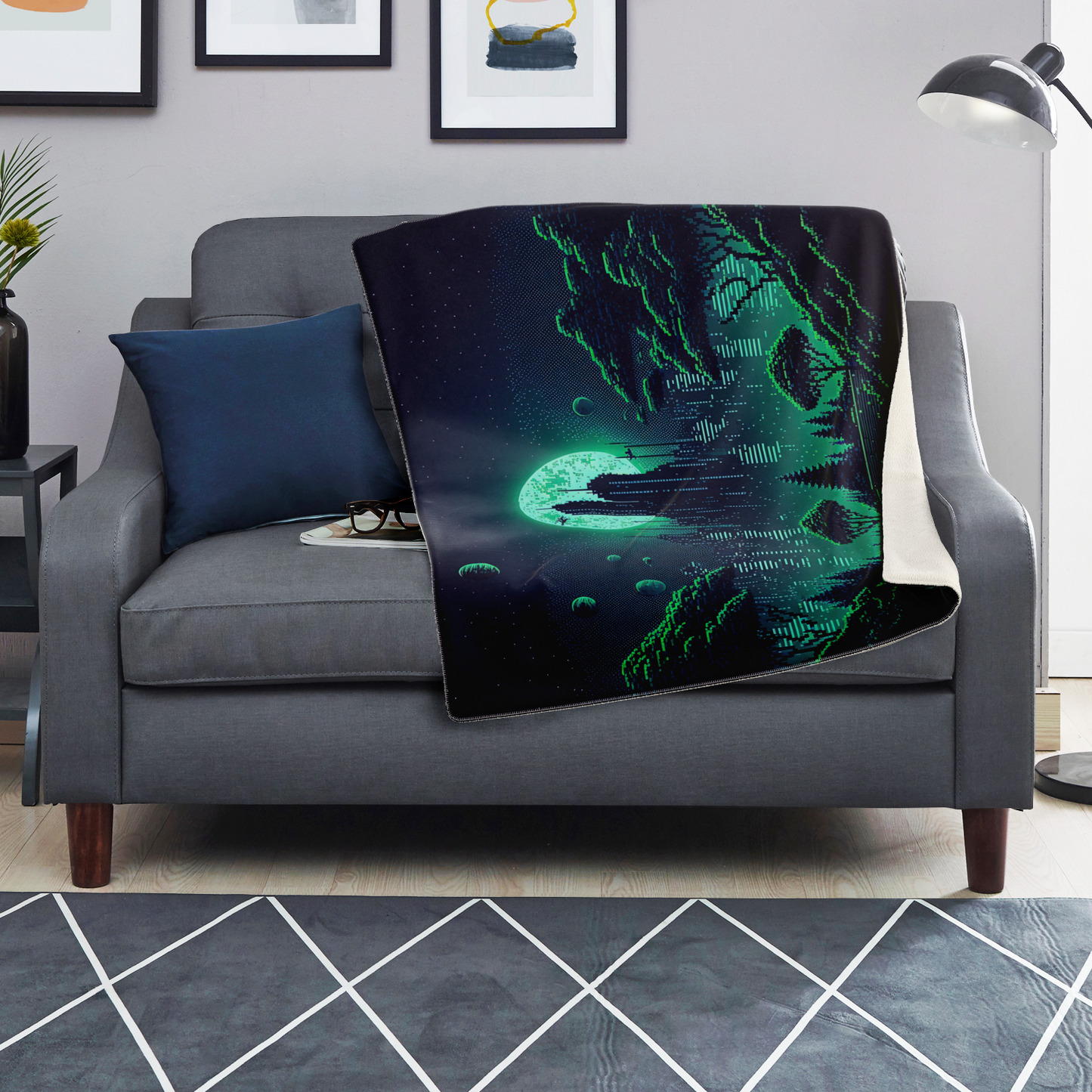 Emerald City - Premium Microfleece Blanket