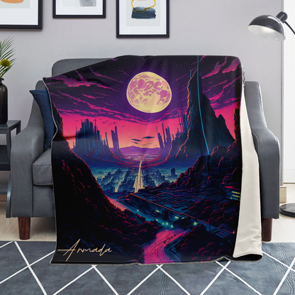 Xenomaze - Premium Microfleece Blanket