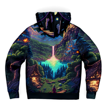 Mystical Grotto - Microfleece Ziphoodie