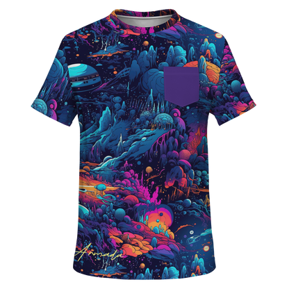 Abraxis - AOP Pocket T-shirt