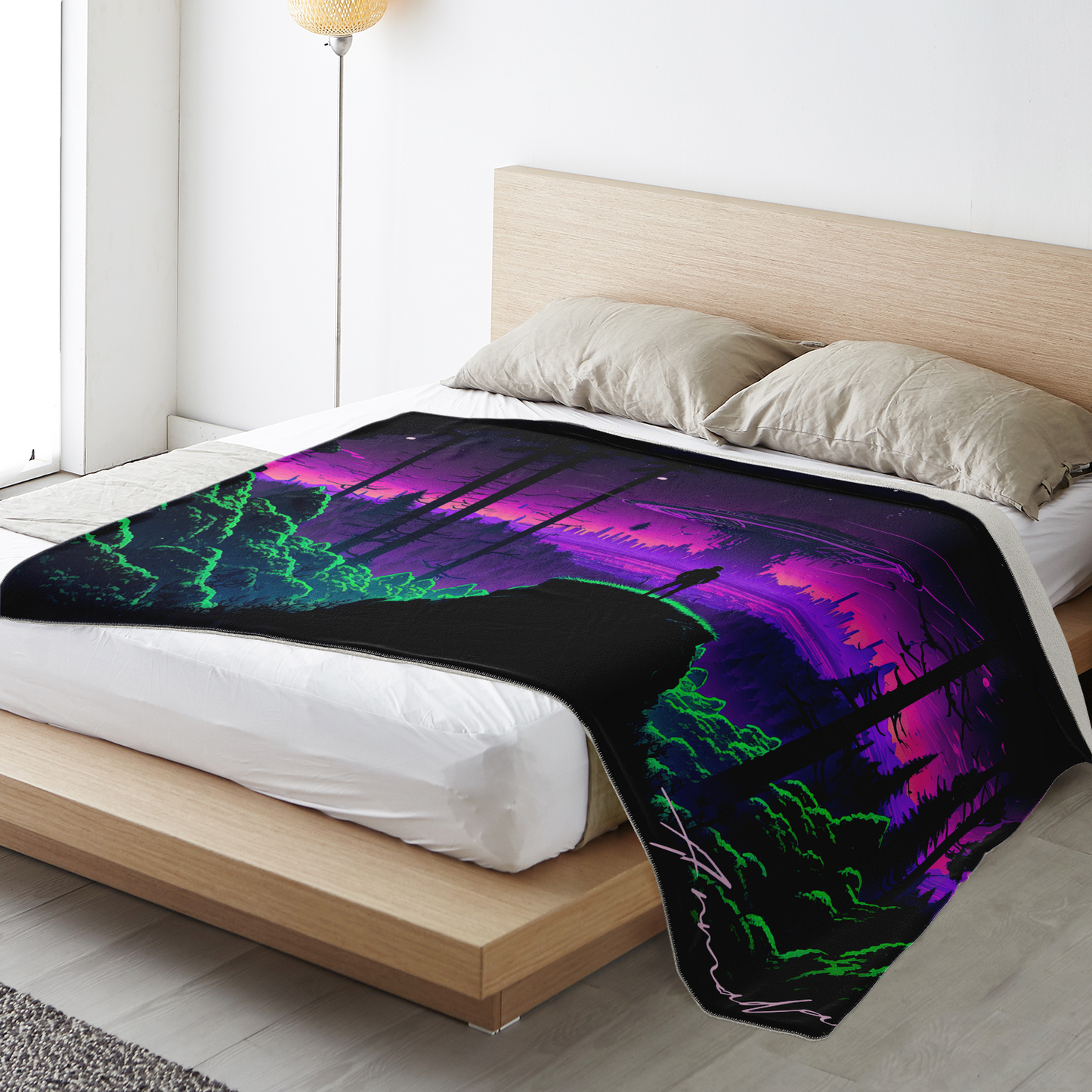 The Quest for Niraxus - Premium Microfleece Blanket