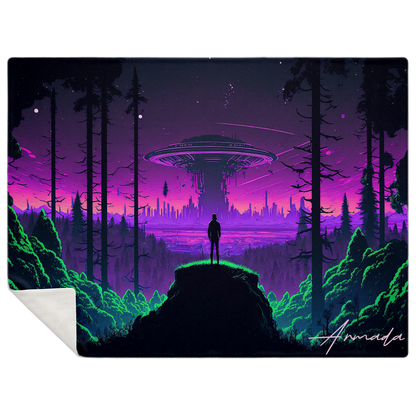 The Quest for Niraxus - Premium Microfleece Blanket
