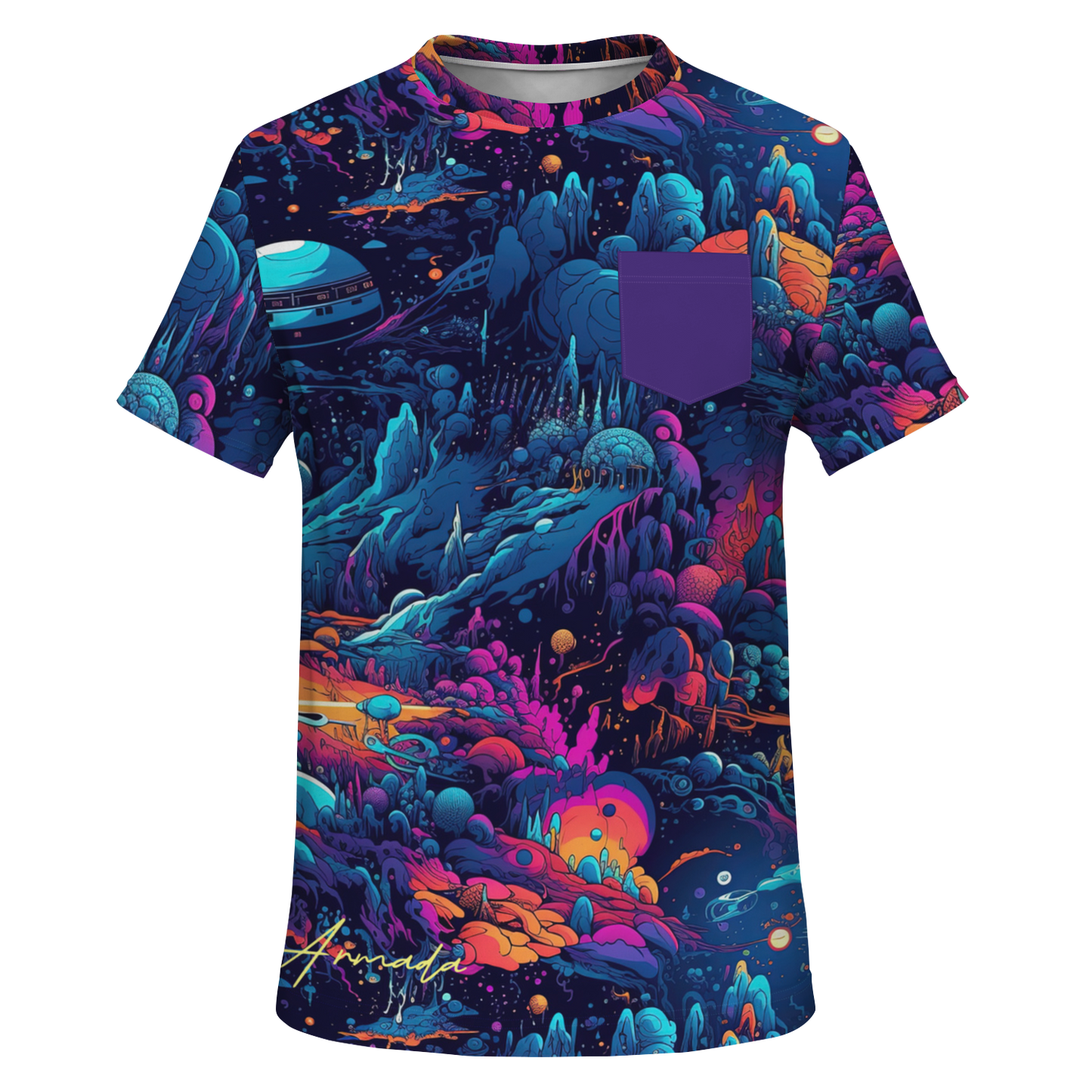 Abraxis - AOP Pocket T-shirt