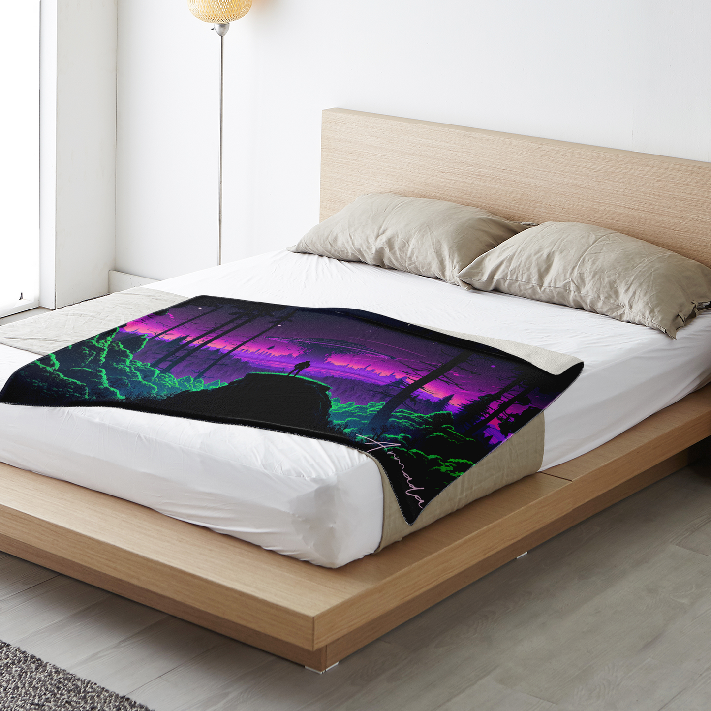 The Quest for Niraxus - Premium Microfleece Blanket